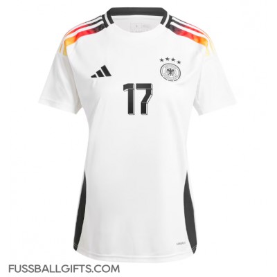 Deutschland Florian Wirtz #17 Fußballbekleidung Heimtrikot EM 2024 Kurzarm Deutschland Florian Wirtz #17 Fußballbekleidung Heimtrikot EM 2024 Kurzarm